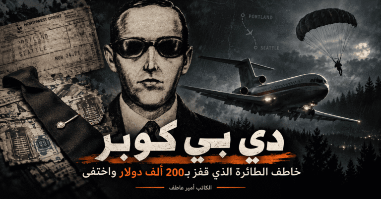 دي بي كوبر: القصة الكاملة لخاطف الطائرة الذي قفز بـ200 ألف دولار واختفى