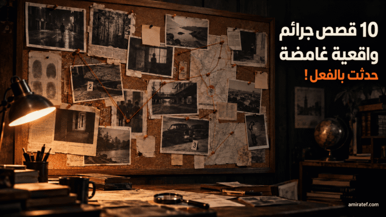 أغرب 10 قصص جرائم واقعية غامضة حدثت بالفعل!