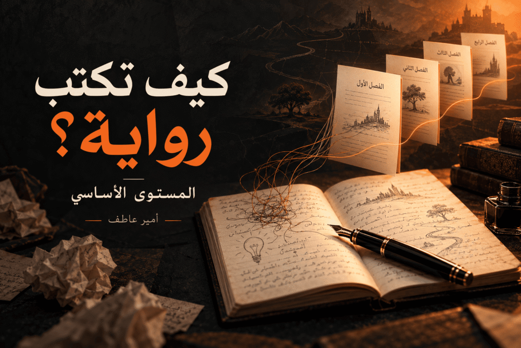 كورس كيف تكتب رواية – المستوى الأساسي